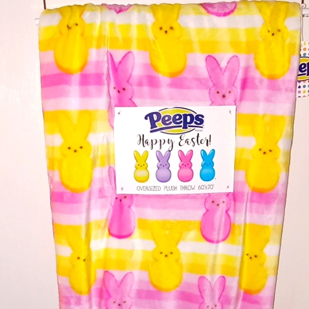 Peeps Plush Oversized Throw
